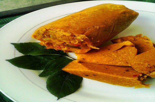 Nigerian snack food okpa
