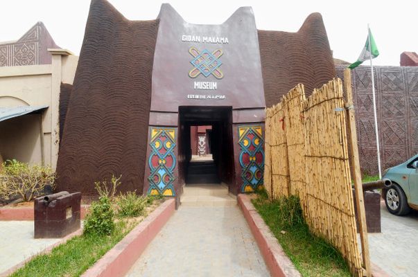 Entrance to Gidan Makam Museum