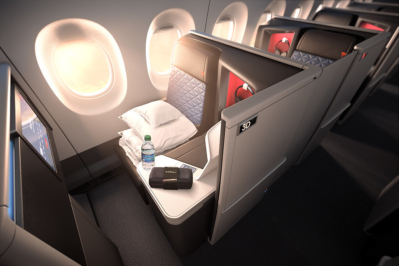 A business class cabin that could help travellers beat jet lag